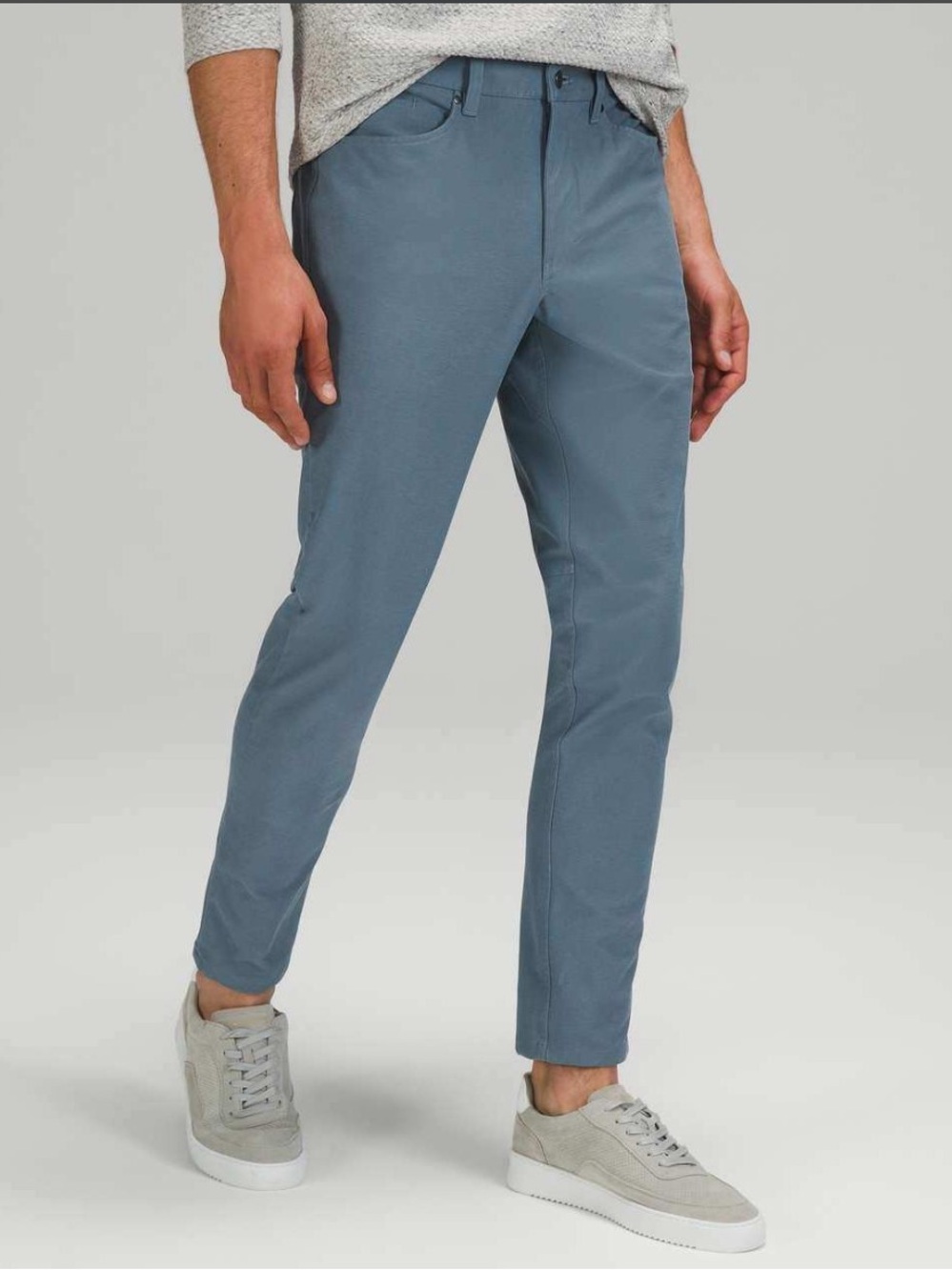 Lululemon Men’s Commission Slim Fit Warpstreme Chino ABC Blue Blue - Size 31x30
